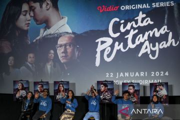 Peluncuran serial film "Cinta Pertama Ayah" di Jakarta