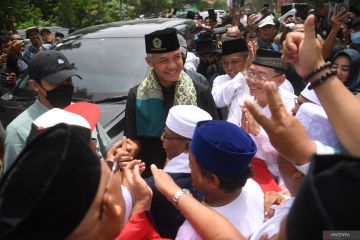 Kampanye terbuka, Ganjar kagum lihat antusiasme warga Lampung