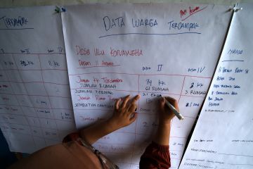 21 ekor ternak sapi hilang diseret banjir bandang