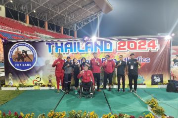 Para-Atletik Indonesia raih dua emas dari kejuaraan di Thailand 