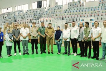 KPU RI cek logistik Pemilu 2024 di Kota Ambon