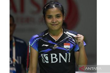 Kalahkan Yvonne Li, Gregoria Mariska melaju ke babak 16 besar Indonesia Masters