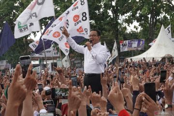 Anies Baswedan kampanye di Cilacap