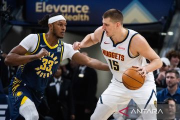 NBA 2023/2024 : Denver Nuggets tekuk Indiana Pacers