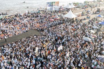 Kampanye akbar Anies Baswedan di Palembang