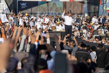 Kampanye akbar Anies Baswedan di Palembang