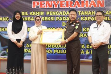 BPN: Pembebasan lahan Tol Padang-Kapalo Hilalang sudah 94,11 persen