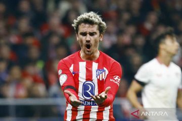 Atletico Madrid lolos ke semifinal Copa del Rey