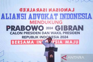 Prabowo terima dukungan Aliansi Advokat Indonesia Bersatu