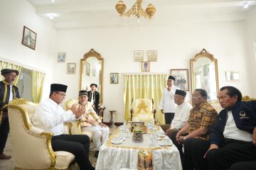 Anies kunjungi Kedaton Kesultanan Ternate yang berkomitmen pada NKRI