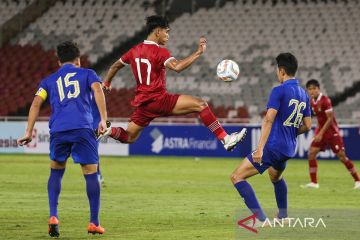 Hasil uji coba U-20: Indonesia kalah 1-2 dari Thailand