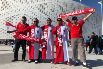 Meriahnya kultur sepak bola diaspora Indonesia di Qatar