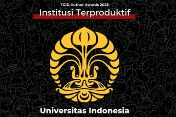 UI sabet penghargaan sebagai institusi terproduktif dari TCID