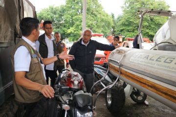BNPB jamin kondisi logistik penanganan banjir Sumatera Selatan
