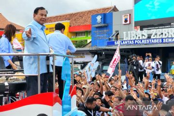 1.535 personel gabungan amankan kampanye Prabowo-Gibran di Semarang