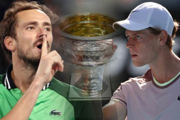 Medvedev dan Sinner bersiap untuk ukir nama di trofi Australian Open