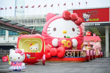 Hello Kitty merayakan "anniversary" ke-50 tahun di seluruh dunia pada 2024