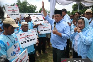 TKN Prabowo-Gibran luncurkan ratusan becak listrik di Madiun