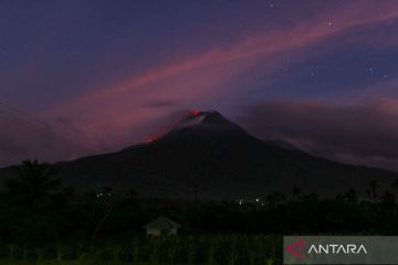 Gunung Lewotobi Laki-Laki turun status dari awas ke siaga