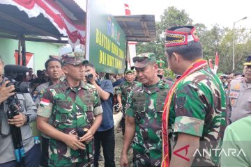 Dandim 1204 manfaatkan lahan tidur untuk peternakan sapi