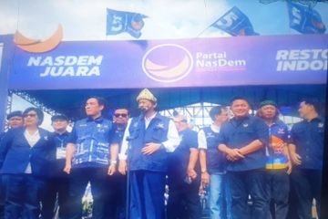 Ketua Umum Partai Nasdem ajak masyarakat Sumsel kawal demokrasi