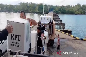 Polres Kotabaru kawal distribusi logistik pemilu ke pulau terluar 