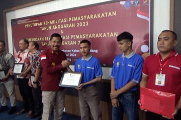 120 WBP Narkoba Lapas Muaro Padang ikuti program rehabilitasi