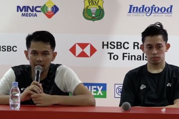 Ganda putra pastikan satu tempat di semifinal Indonesia Masters 2024