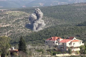 Gempuran pesawat Israel di perbatasan Lebanon kian intensif