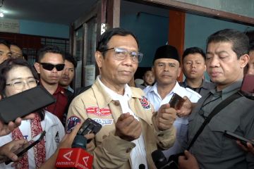 Mahfud tanggapi ajakan ngopi Prabowo buka-bukaan data pertahanan