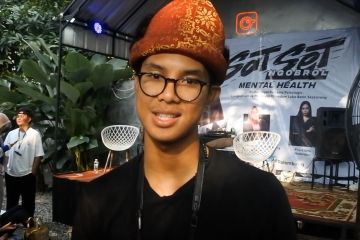 Alam Ganjar ajak anak muda di Palembang peduli kesehatan mental