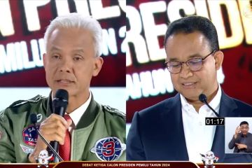 Anies dan Ganjar kompak tolak ajakan Prabowo buka data di luar debat