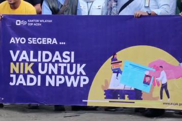 Hampir 83 persen NIK telah divalidasi menjadi NPWP