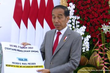 Jokowi klarifikasi pernyataan presiden boleh berkampanye dan memihak