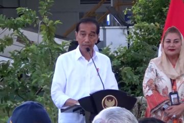 Jokowi: Kota Semarang contoh pengelolaan air bersih yang baik