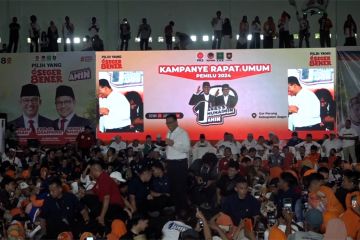 Kampanye di Bogor, Anies disambut massa pendukung PKS