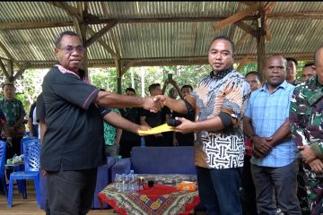 Konflik Sosial di Namblong Papua sepakat berdamai