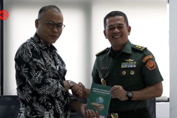 Kunjungi ANTARA, Kapuspen TNI tegaskan pentingnya gandeng media