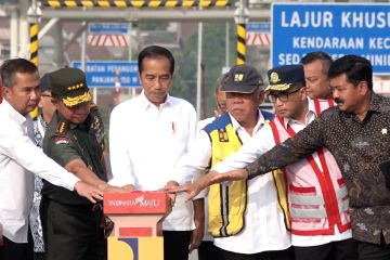 Presiden Jokowi resmikan pengoperasian Tol Pamulang-Cinere-Raya Bogor