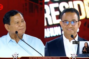 Anies sindir tentang etika, Prabowo: Anda tidak pantas berbicara etik