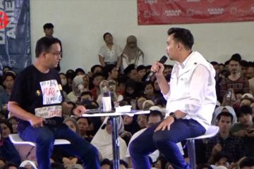 Di hadapan anak muda, Anies janjikan perbaikan dunia pendidikan