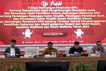 Gelar uji publik, KPU singgung mekanisme putaran kedua pemilu