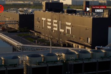 Pabrik Tesla di Shanghai kirim 947.000 kendaraan pada 2023