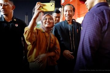 Sapa warga Solo, cara Presiden Jokowi rayakan pergantian tahun