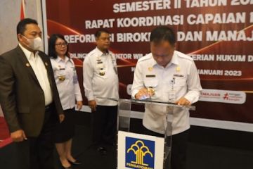 Komitmen Kemenkumham Gorontalo tingkatkan kinerja tahun 2024