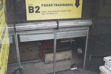 Mal tertua di Bandung, Pasar Baru Trade Center, kebakaran