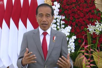 Ucapan selamat dari Presiden Jokowi untuk Skuad Garuda