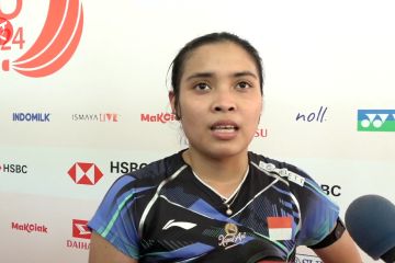 Tunggal putri tanpa wakil di semifinal Indonesia Masters 2024