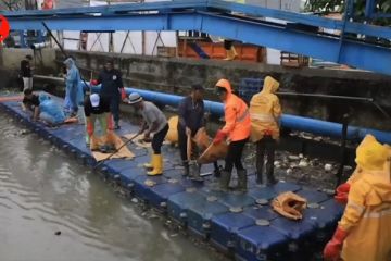 3,5 ton sampah terangkut dari Sungai Ledug di Kota Tangerang