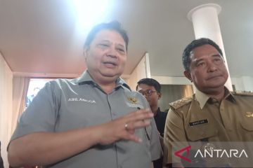 Airlangga bahas perekonomian regional bersama pimpinan daerah Sulsel